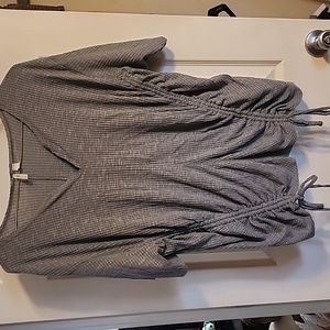 Cato top with side cinch ups